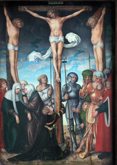 Kreuzigung Christi von Lucas Cranach the Elder